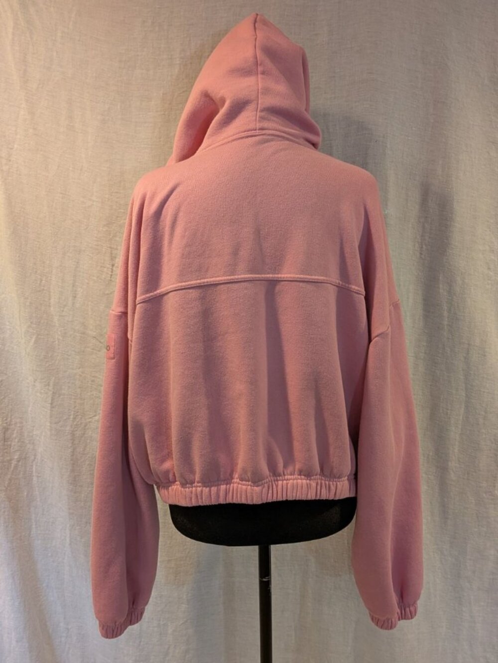 Alo Stadium ½ zip hoodie with zip kangaroo pocket size S (est) - Picture 6 of 10